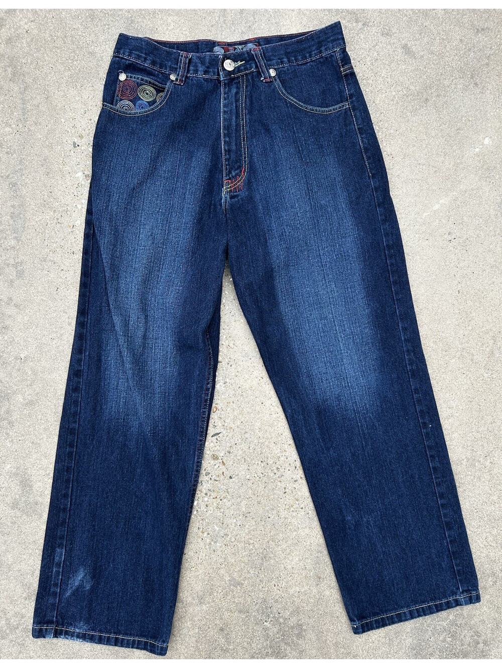Boys Youth BX Brooklyn Xpress The Original Denim Brand Blue Size 30, 29W x 28.5L